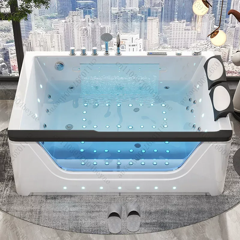Home Bathroom Jacuzzi - Jacuzzi acrylique pour 2 personnes avec