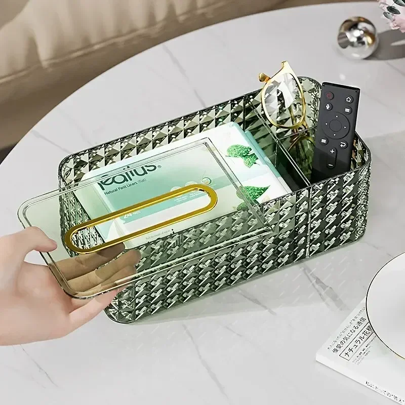 Home Bathroom Paper Towel Dispenser - Boîte à mouchoirs de luxe, porte-serviettes