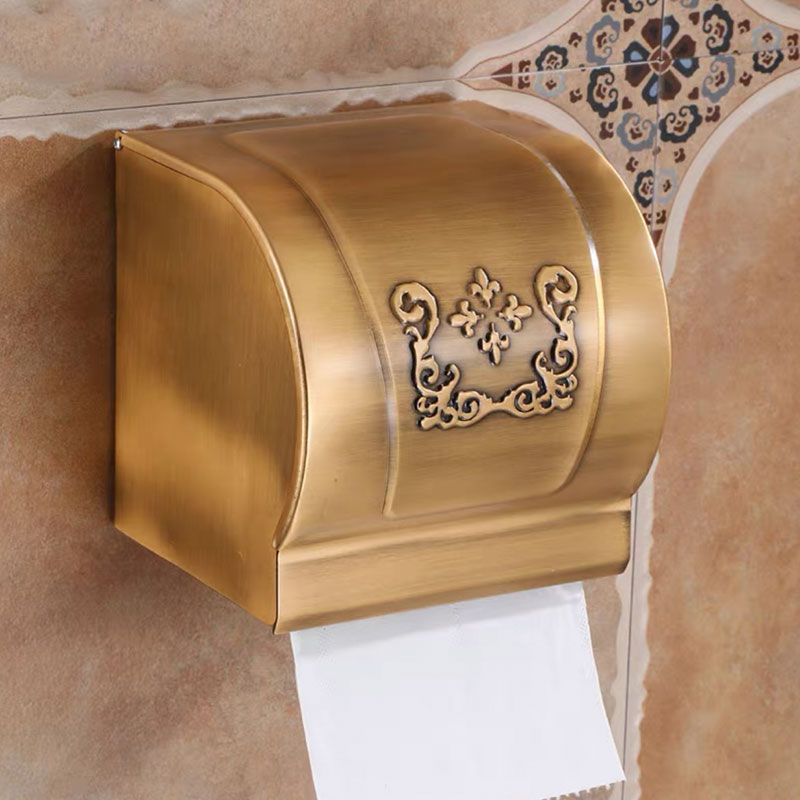 Home Bathroom Paper Towel Dispenser - Porte-boîte à mouchoirs mural, salle de