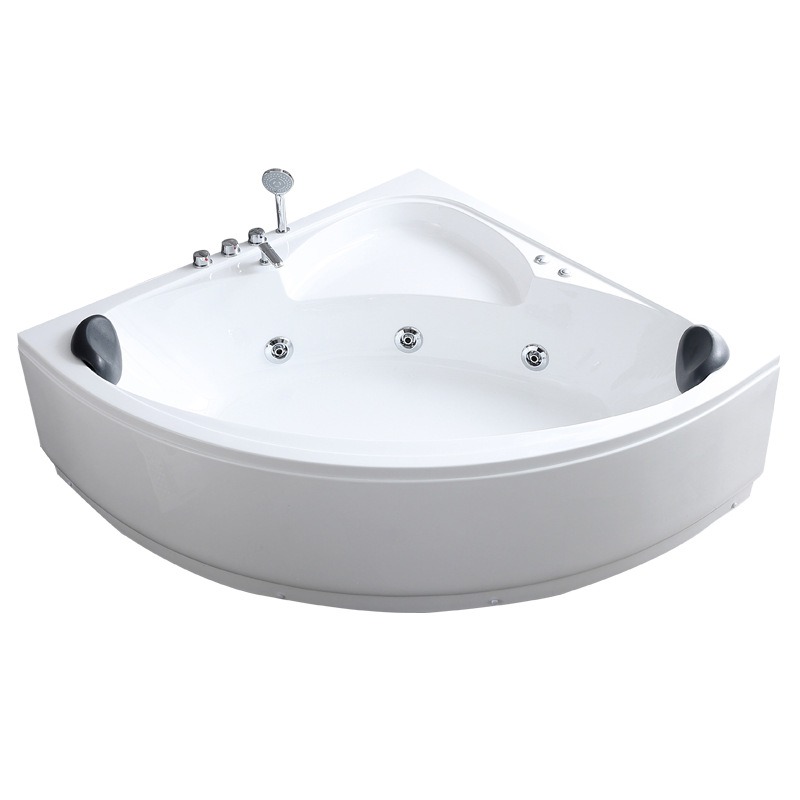 Home Bathroom Jacuzzi - Baignoire triangulaire en acrylique pour salle