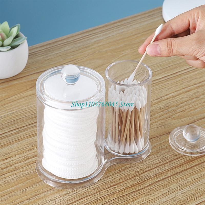Bath Salts Jar - R53F Fonctionnel Clear Acrylique Cosmetic Cotton