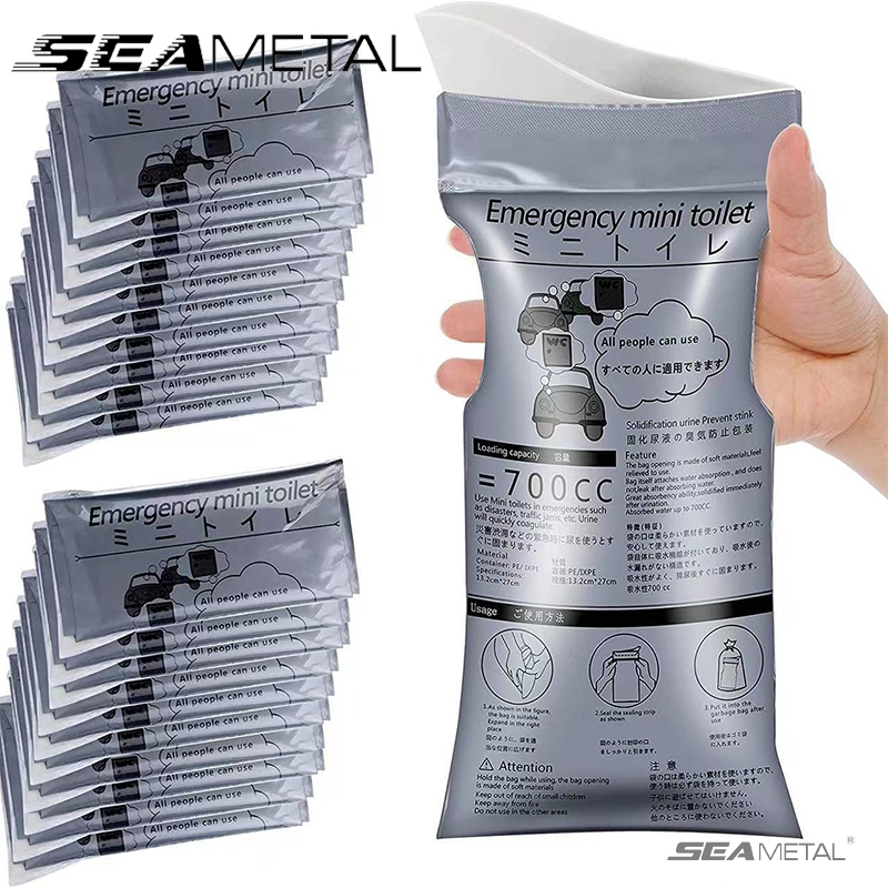 Home Bathroom Urinal - SEAMETAL 4 pièces sacs d'urine d'urgence