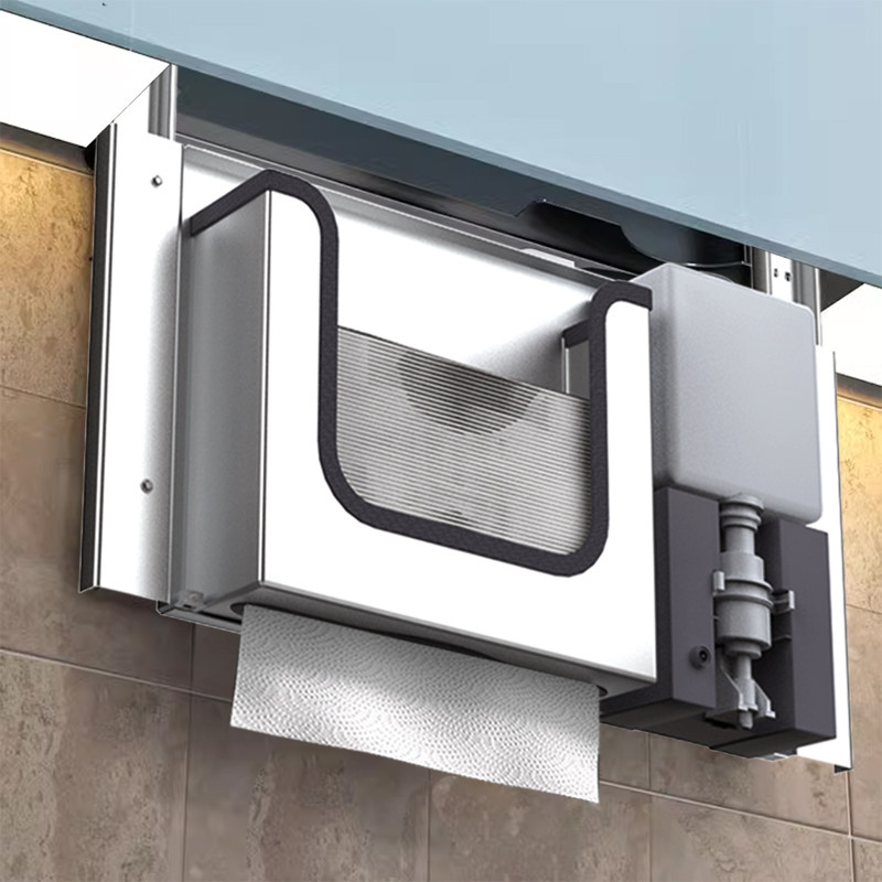 Home Bathroom Paper Towel Dispenser - Distributeur de papier essuie-tout encastré en