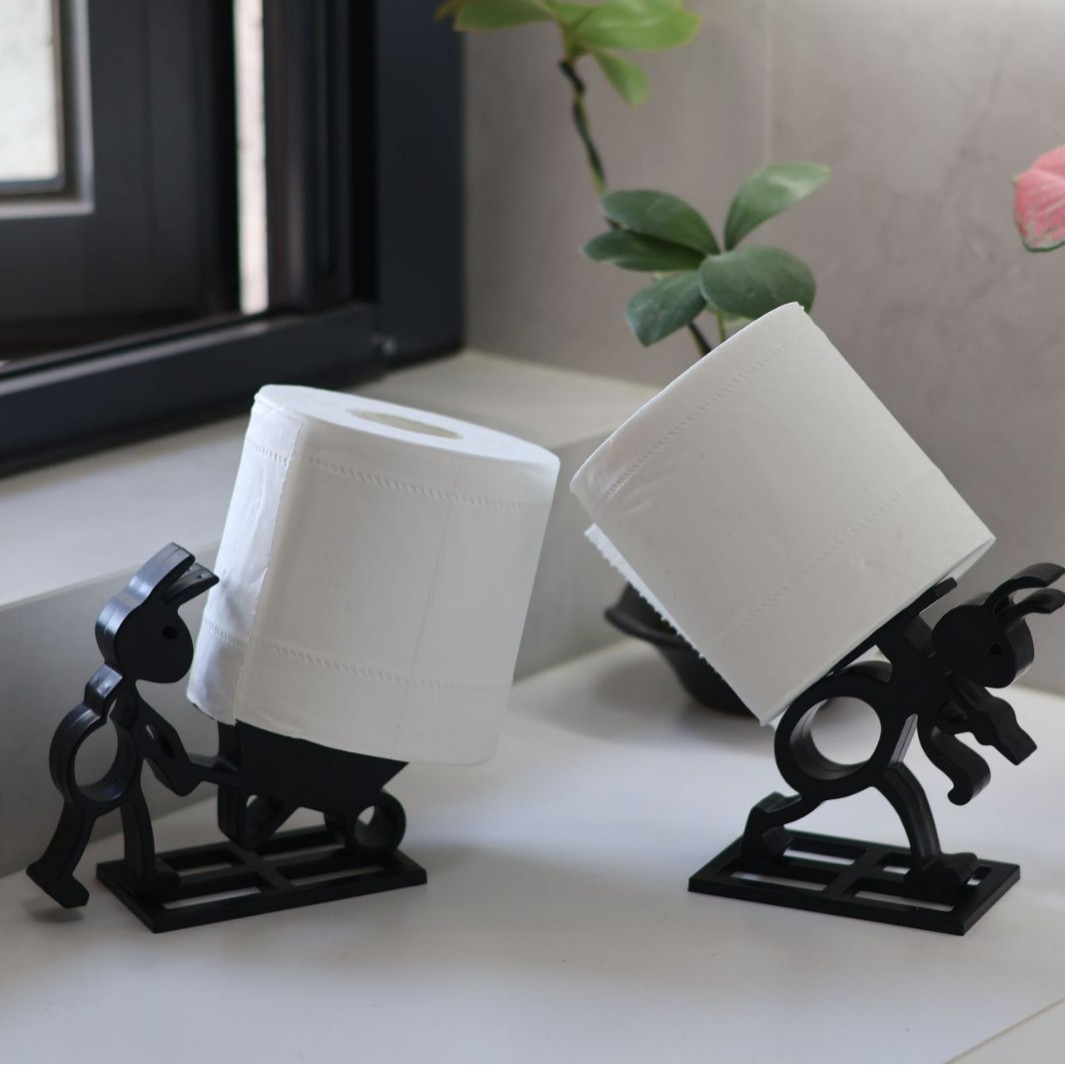 Porte-rouleau de papier toilet - Home Bathroom Paper Towel Dispenser avis et prix