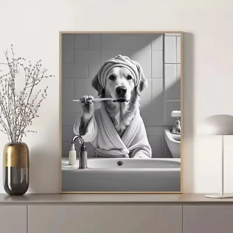 Toile de papier toilette avec  - Home Bathroom Wallpaper avis et prix