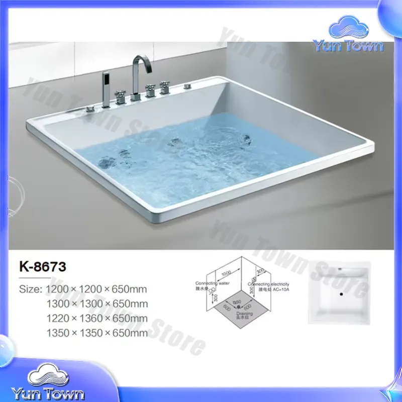 Baignoire à remous individuell - Home Bathroom Jacuzzi avis et prix
