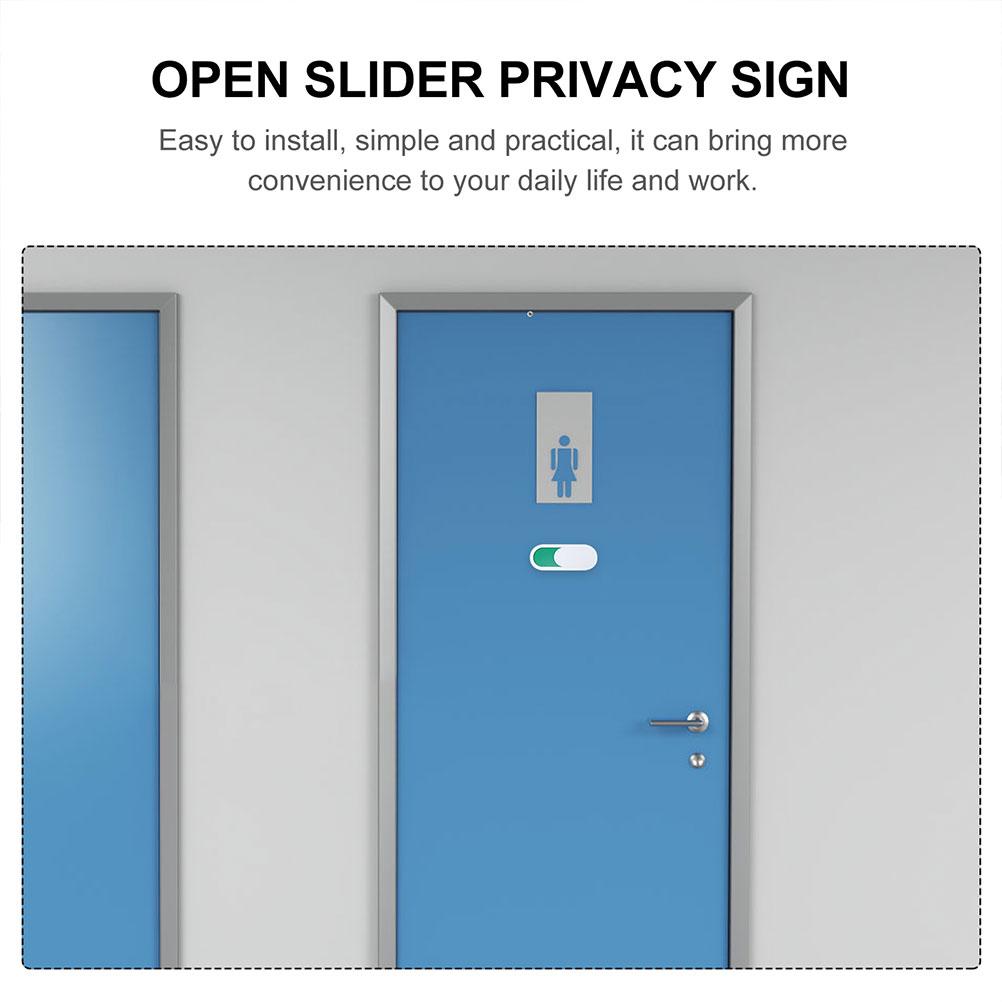 Panneau coulissant d'occupatio - Home Bathroom Occupied Sign avis et prix