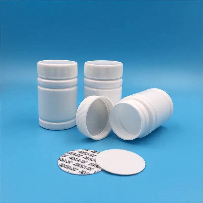 Pots vides en plastique blanc  - Bath Salts Jar avis et prix
