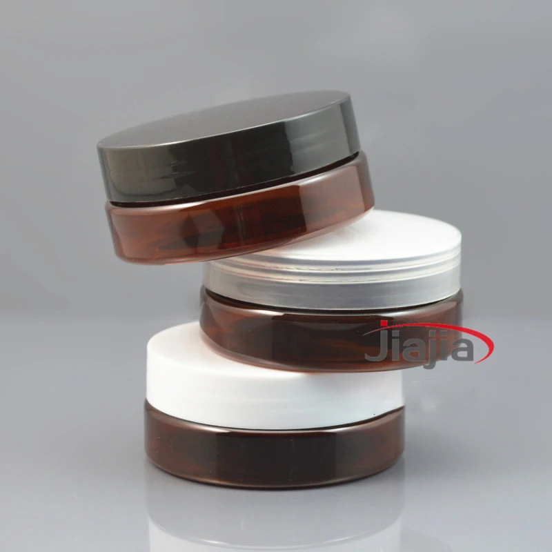 Pot en plastique marron de 50g - Bath Salts Jar avis et prix