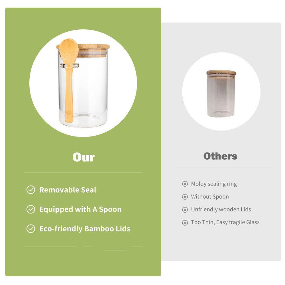 Contenants en plastique hermét - Bath Salts Jar avis et prix