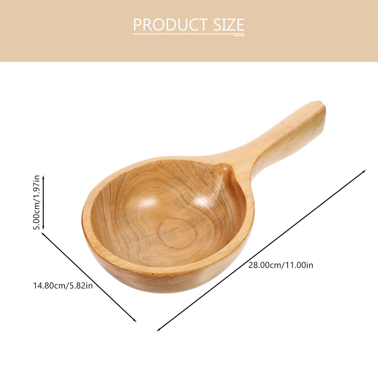 Louche à eau en bois ergonomiq - Home Bathroom Sauna avis et prix