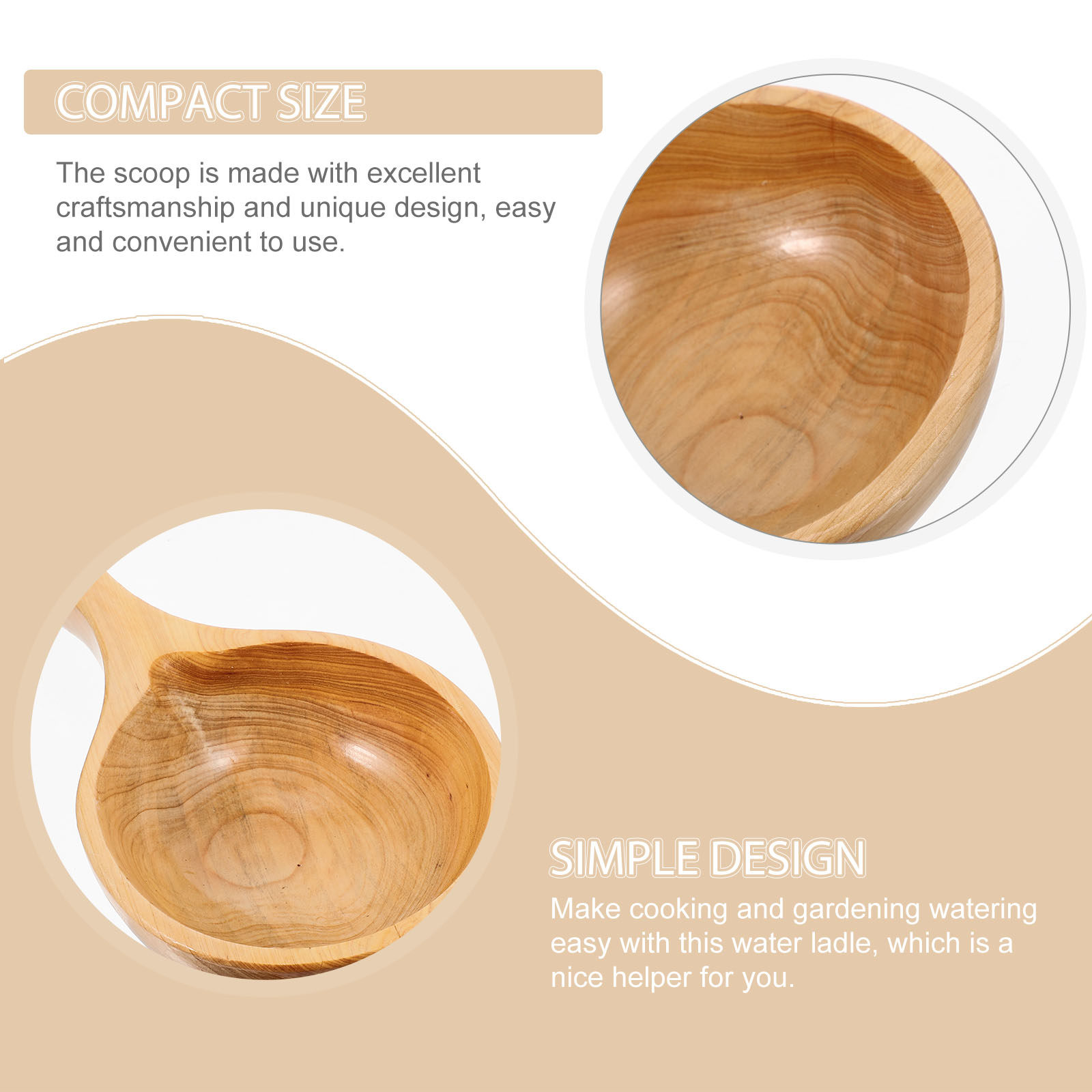 Louche à eau en bois ergonomiq - Home Bathroom Sauna avis et prix
