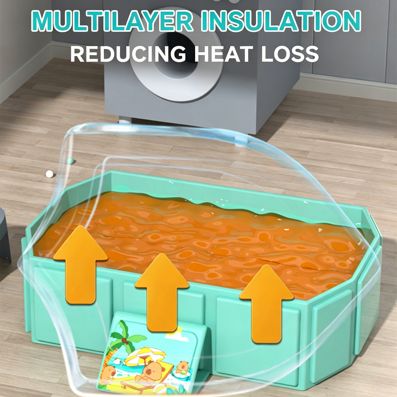 1PC Baignoire pliable portable - Home Bathroom Tub avis et prix