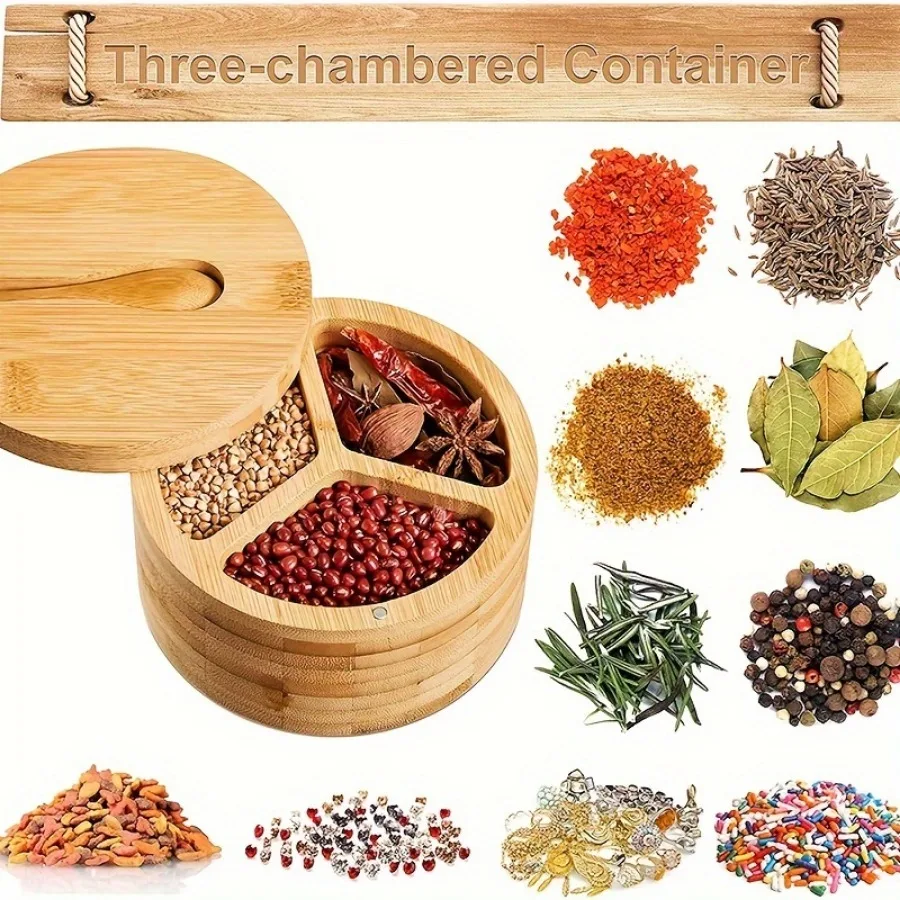 Pot à épices en bois recouvert - Bath Salts Jar avis et prix