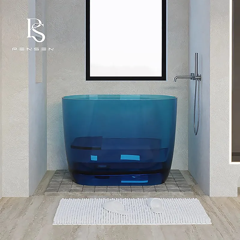 Baignoire autoportante en rési - Home Bathroom Tub avis et prix