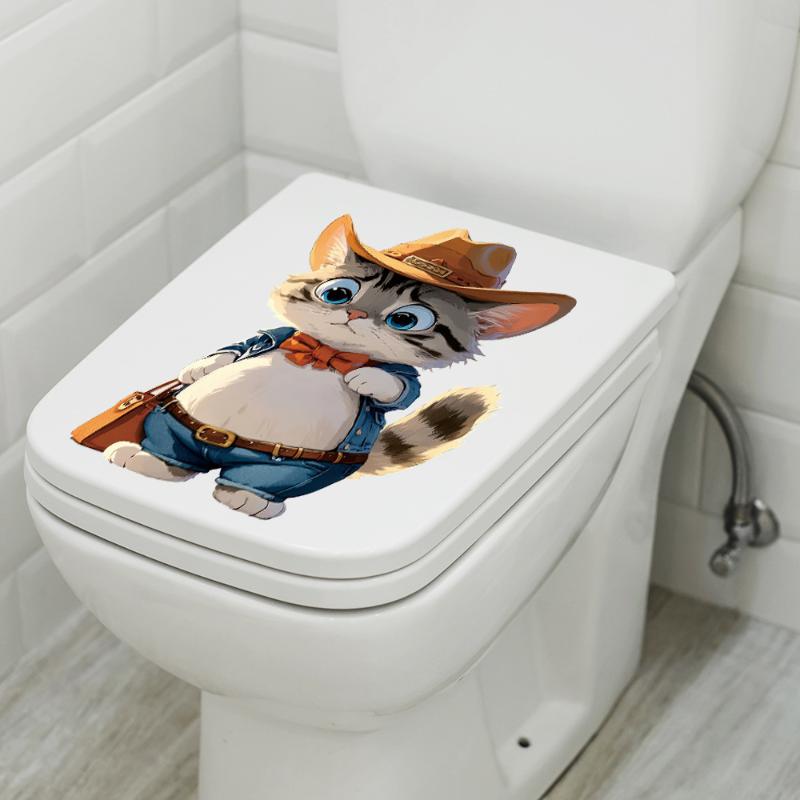 【HG】Autocollant de toilette su - Home Toilet Bathroom Design avis et prix