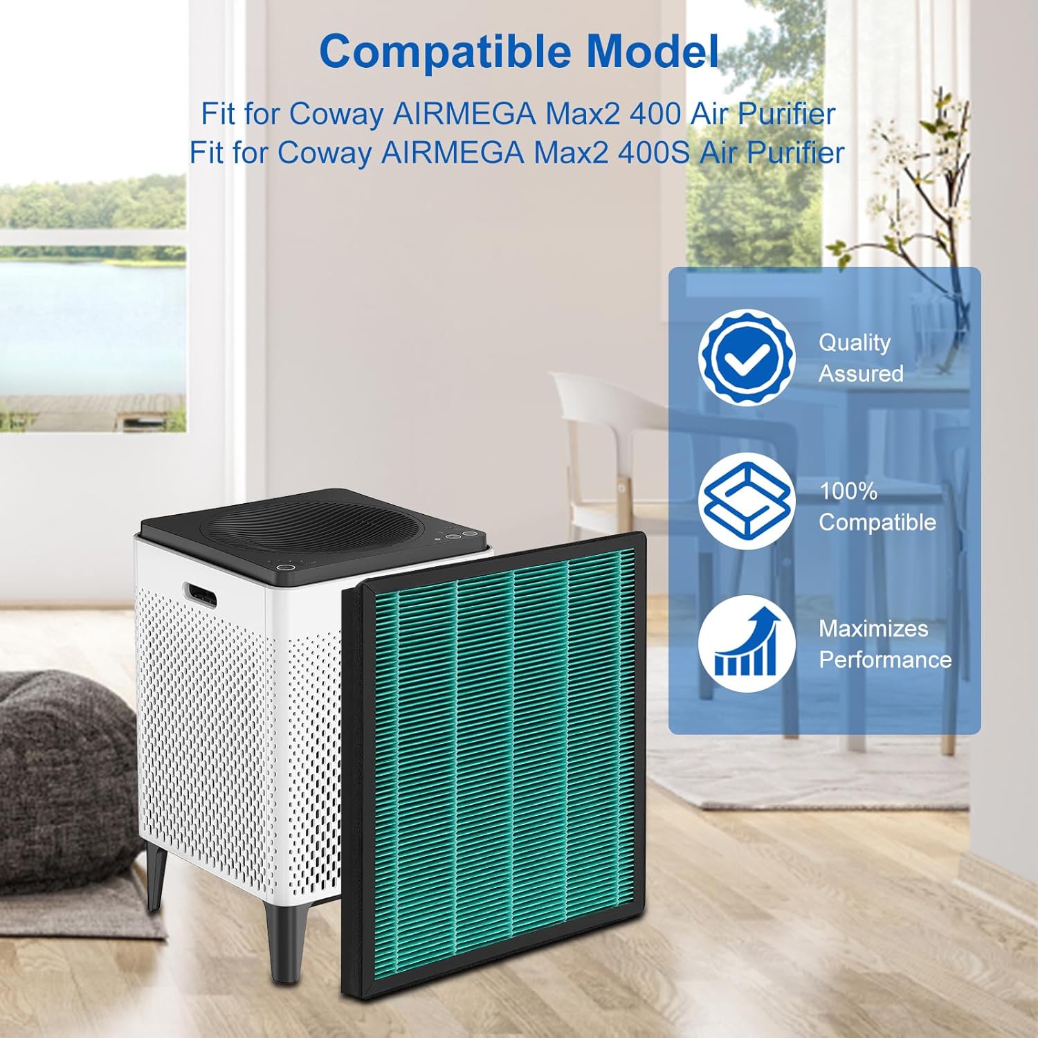 Ensemble de filtres de remplac - Coway Air Purifier Airmega 400 avis et prix