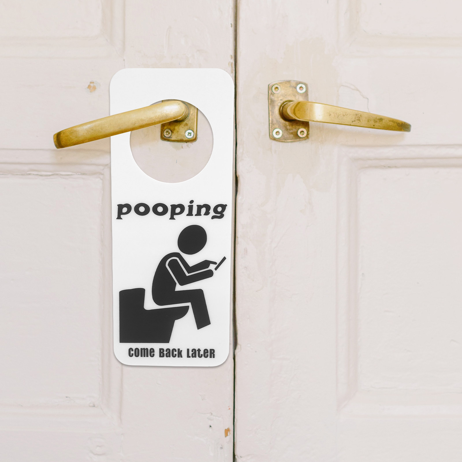 Panneau de salle de bain amusa - Home Bathroom Occupied Sign avis et prix
