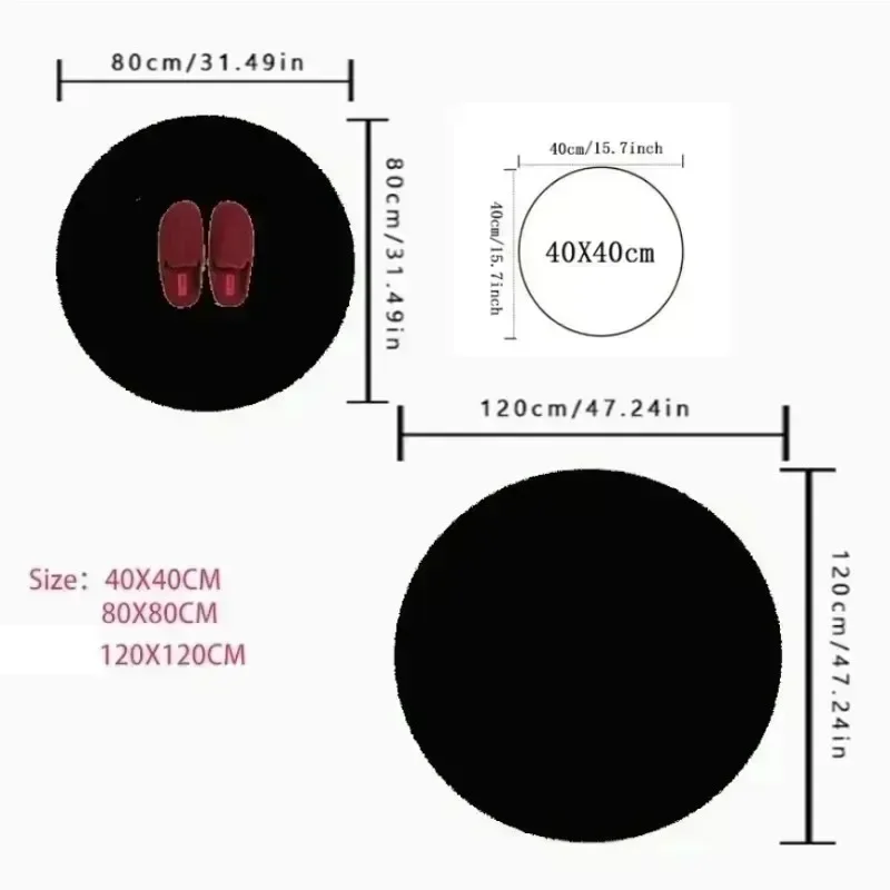 Tapis rond géométrique traditi - Home Toilet Bathroom Design avis et prix