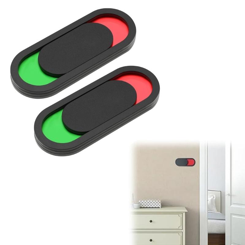 2PCS Vacant Occup Door Signs S - Home Bathroom Occupied Sign avis et prix