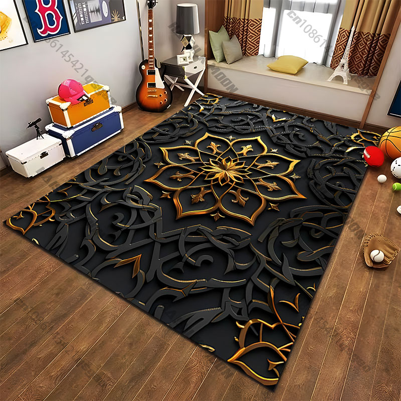 Tapis élégant à motif floral d - Home Toilet Bathroom Design avis et prix