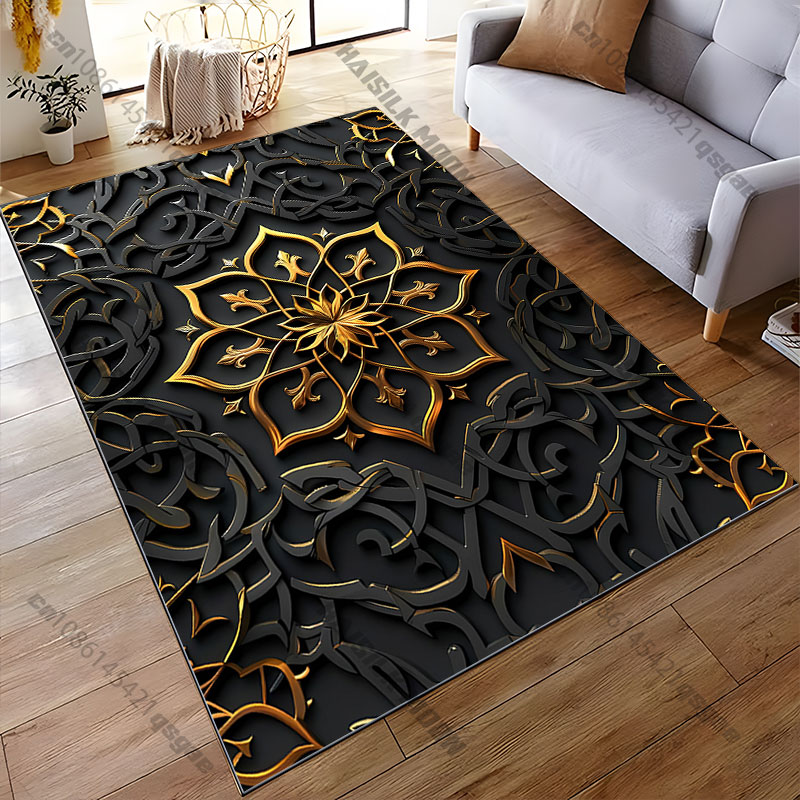 Tapis élégant à motif floral d - Home Toilet Bathroom Design avis et prix