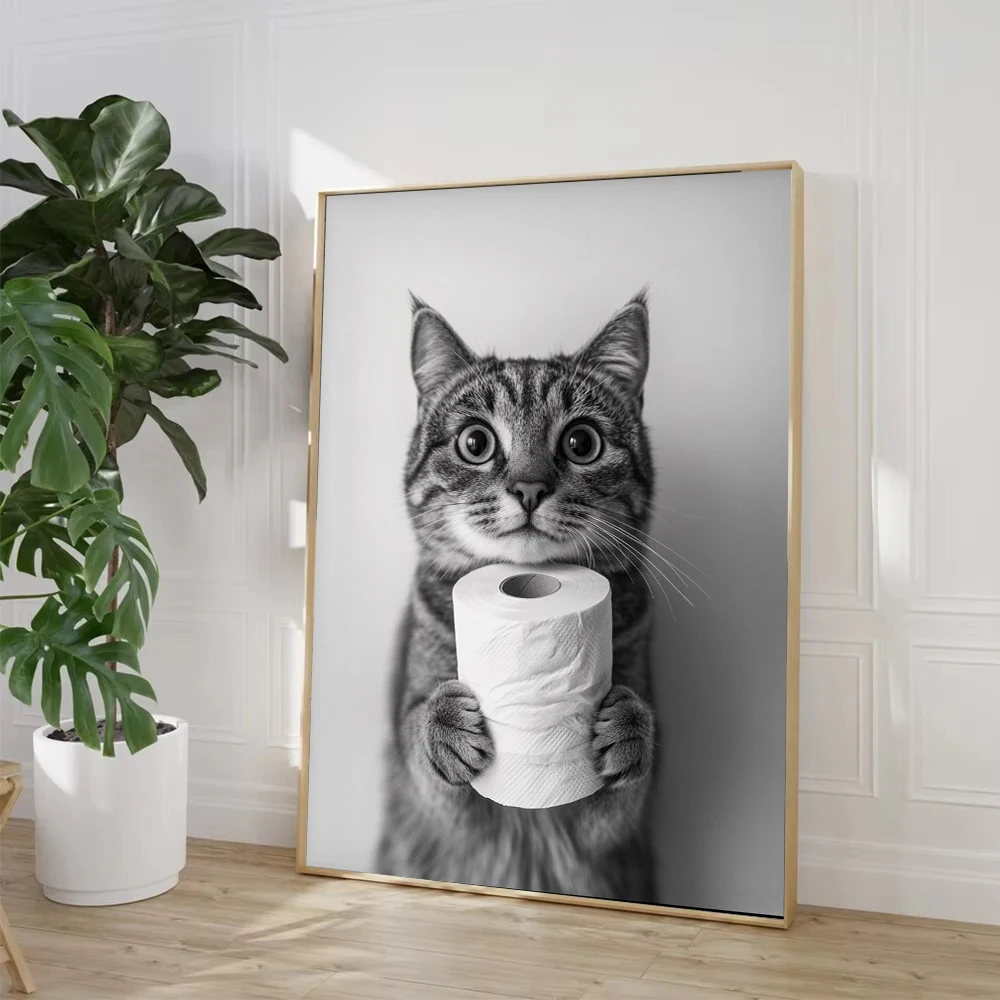Affiche sur toile avec vache d - Home Bathroom Wallpaper avis et prix