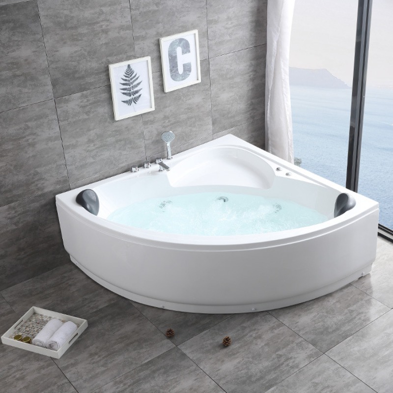 Baignoire triangulaire en acry - Home Bathroom Jacuzzi avis et prix