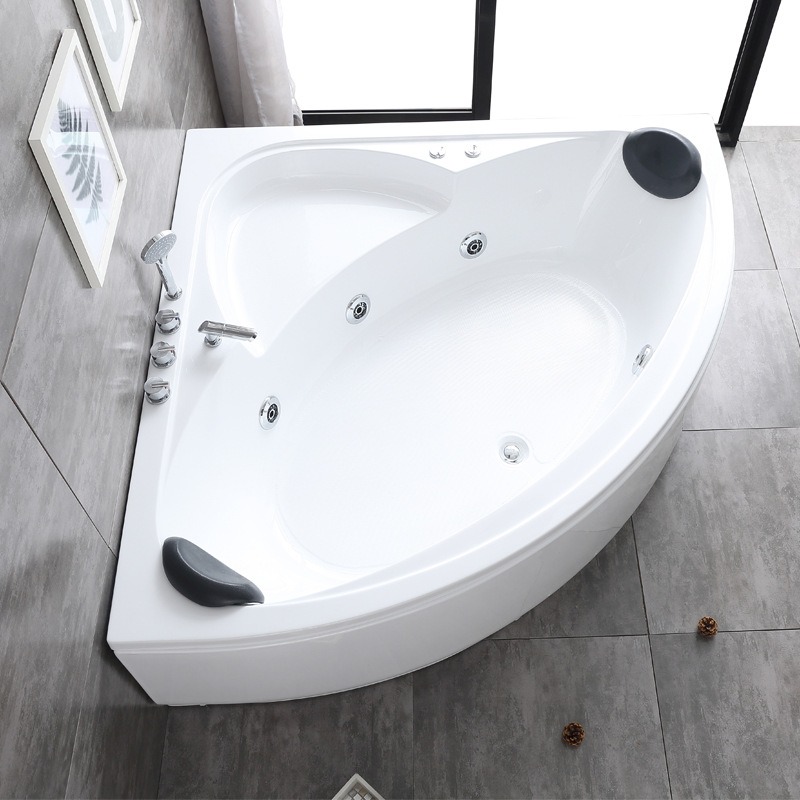 Baignoire triangulaire en acry - Home Bathroom Jacuzzi avis et prix