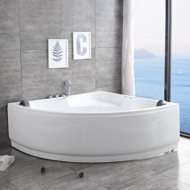 Baignoire triangulaire en acry - Home Bathroom Jacuzzi avis et prix