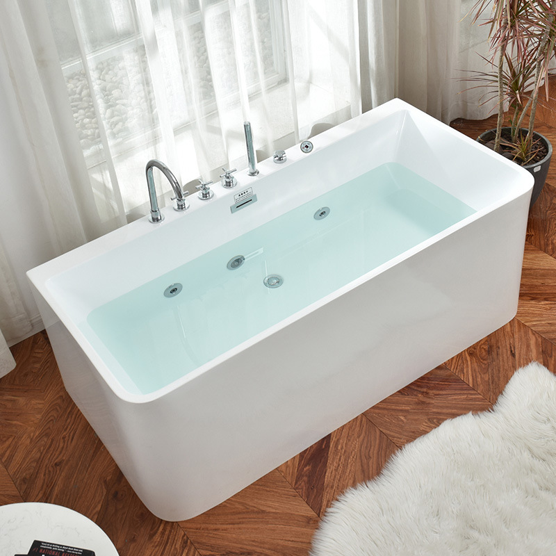 Baignoire autoportante en acry - Home Bathroom Jacuzzi avis et prix