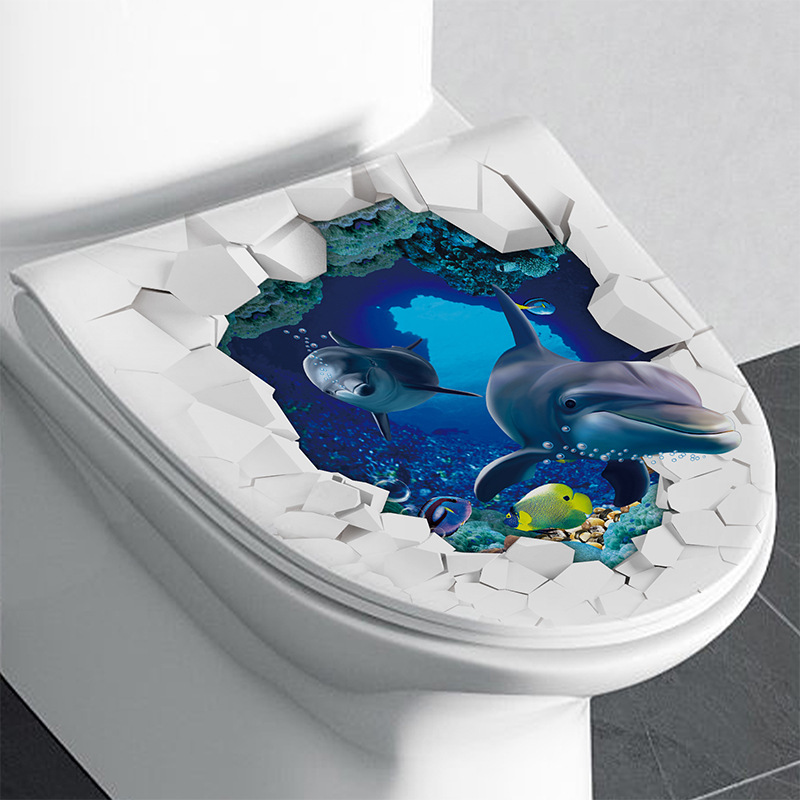 Autocollant Mural 3D pour Sièg - Home Bathroom Wallpaper avis et prix