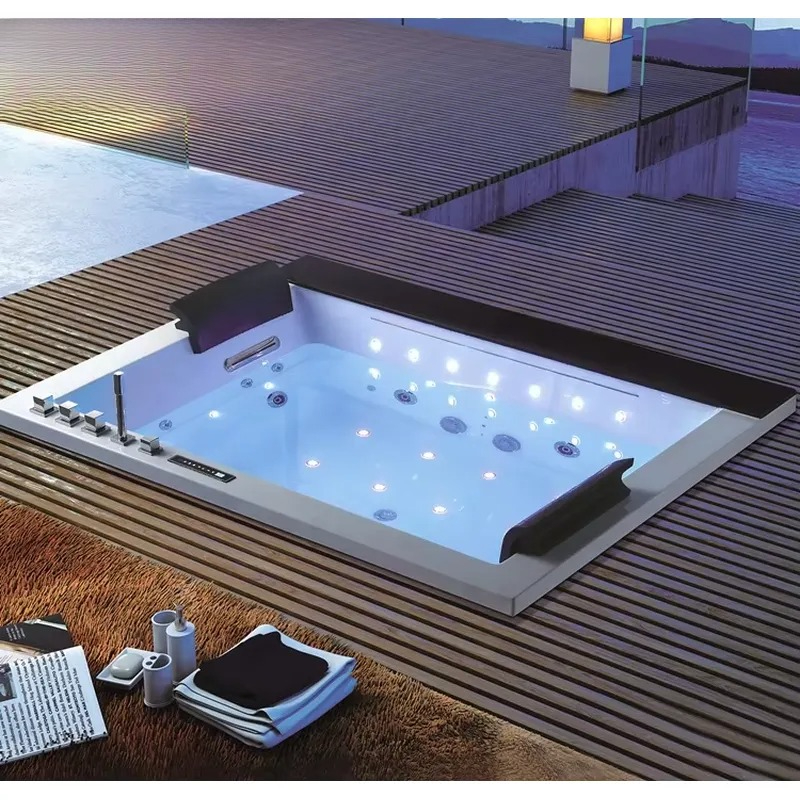 Baignoire Jacuzzi Double avec  - Home Bathroom Jacuzzi avis et prix