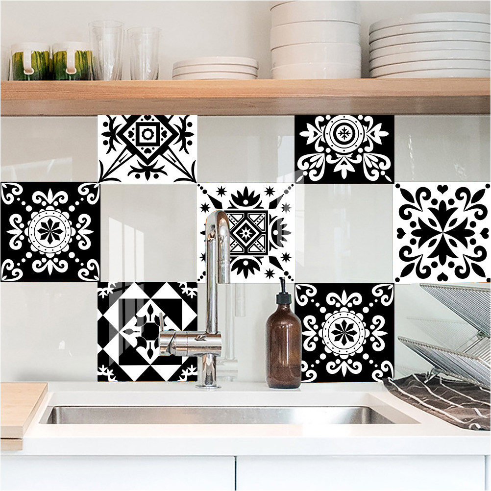 10 autocollants muraux décorat - Home Bathroom Wall Tiles avis et prix