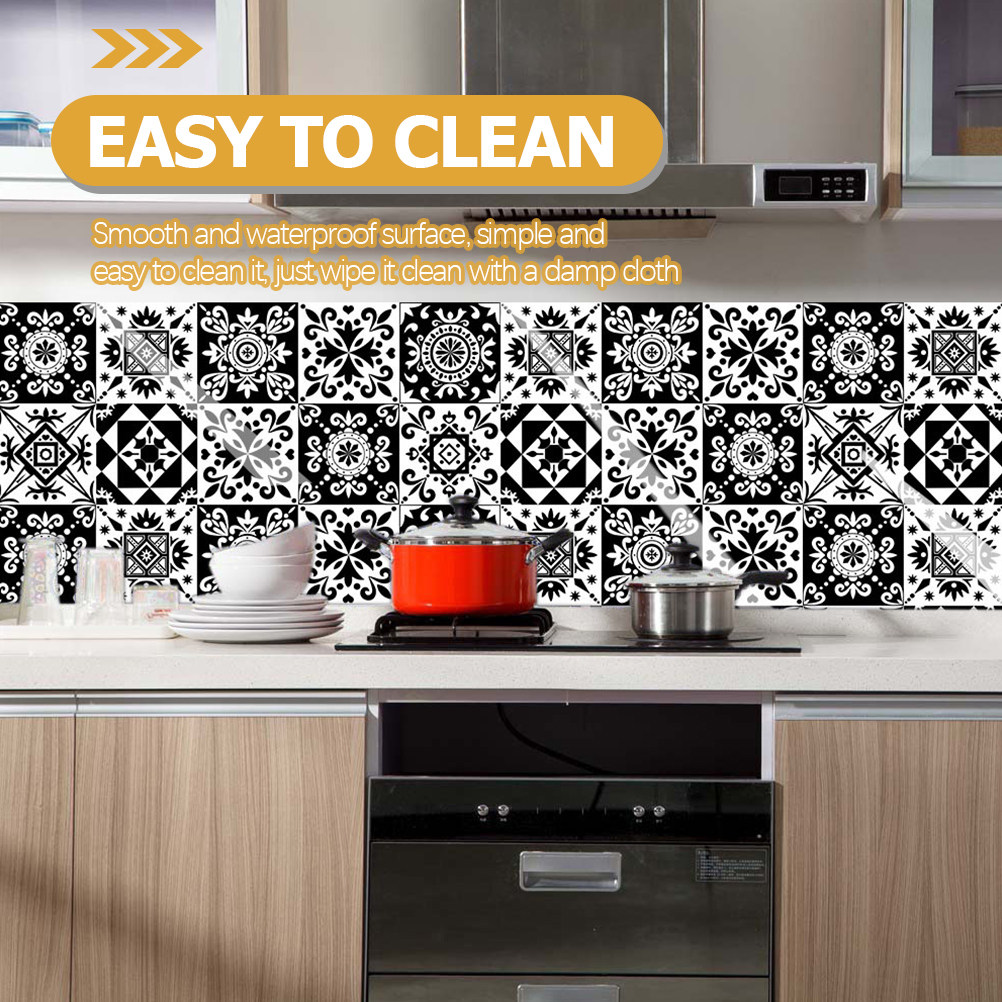 10 autocollants muraux décorat - Home Bathroom Wall Tiles avis et prix