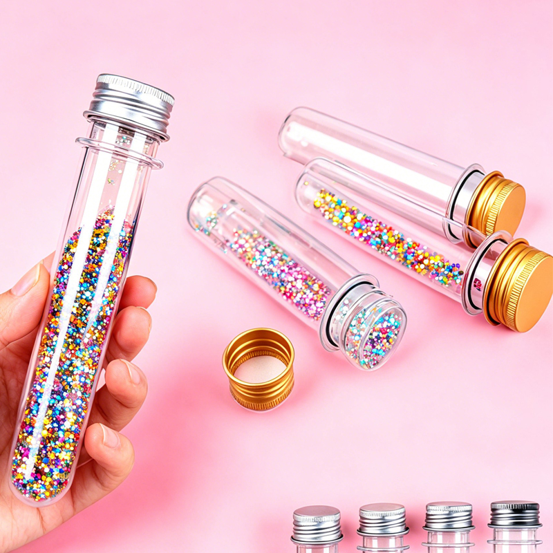 Tubes à essai en plastique tra - Bath Salts Jar avis et prix
