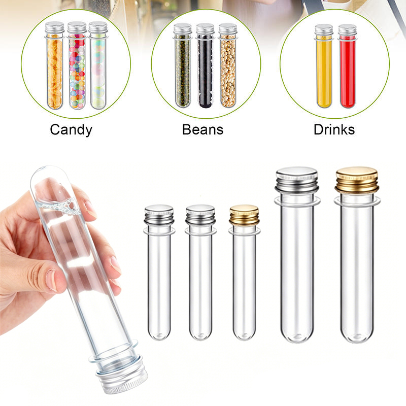 Tubes à essai en plastique tra - Bath Salts Jar avis et prix