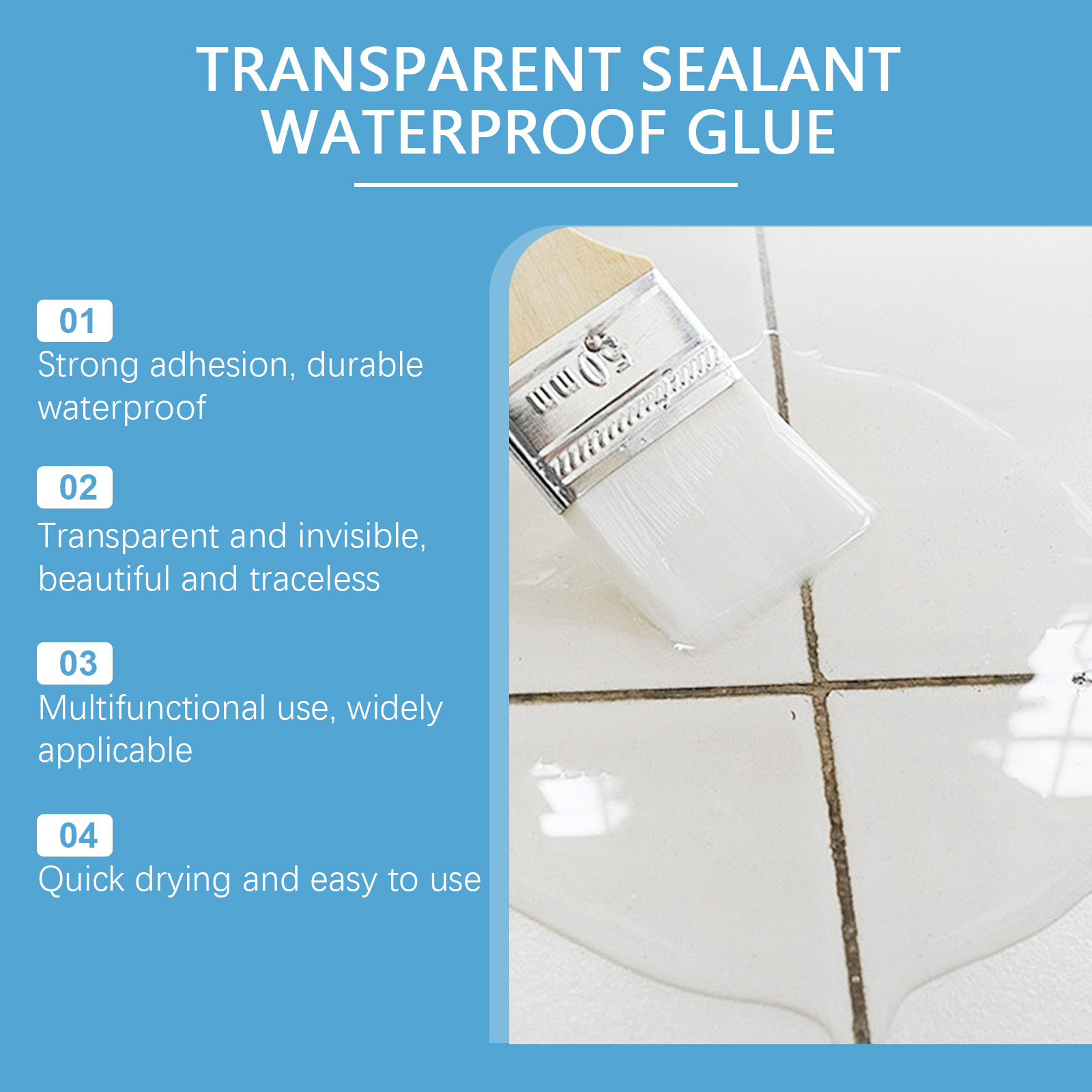 Scellant Transparent étanche u - Home Bathroom Wall Tiles avis et prix