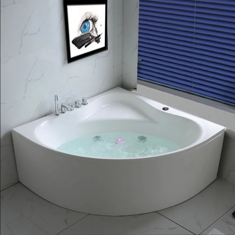 Baignoire double triangulaire  - Home Bathroom Tub avis et prix
