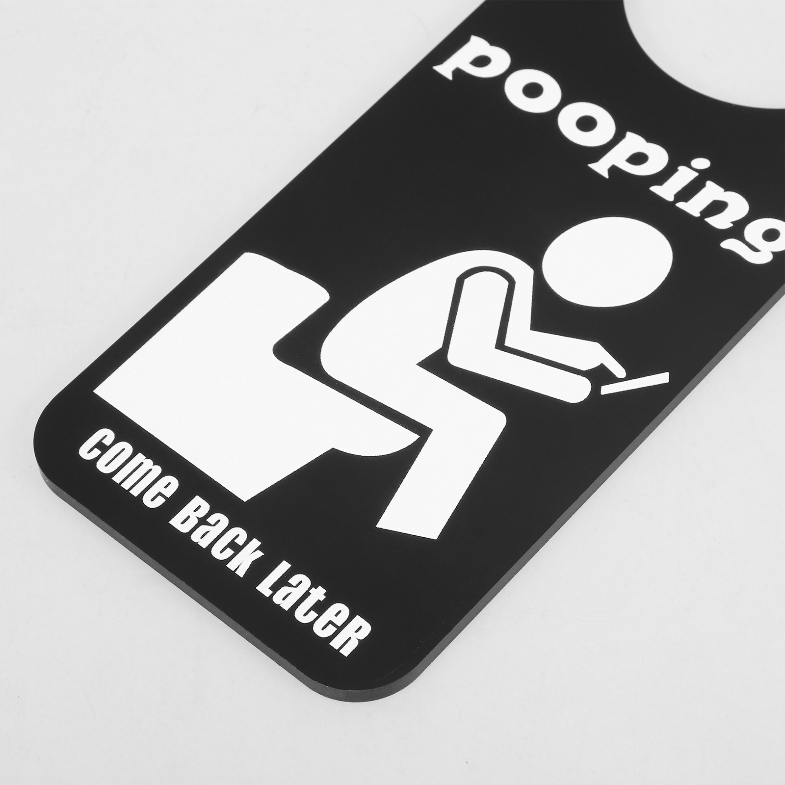 Panneau de porte amusant « Occ - Home Bathroom Occupied Sign avis et prix