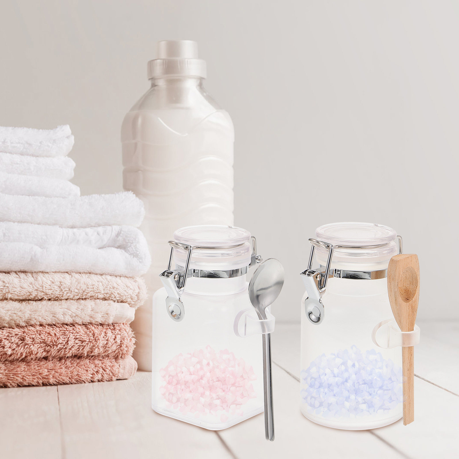 2 ensembles de pots de stockag - Bath Salts Jar avis et prix