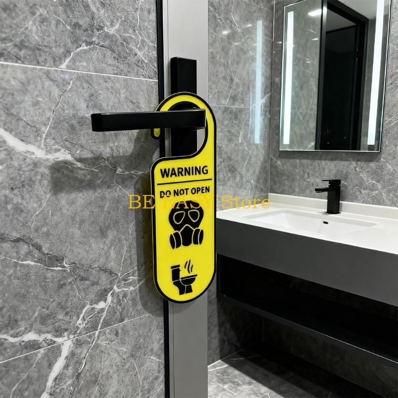 Panneau porte salle bains E28F - Home Bathroom Occupied Sign avis et prix