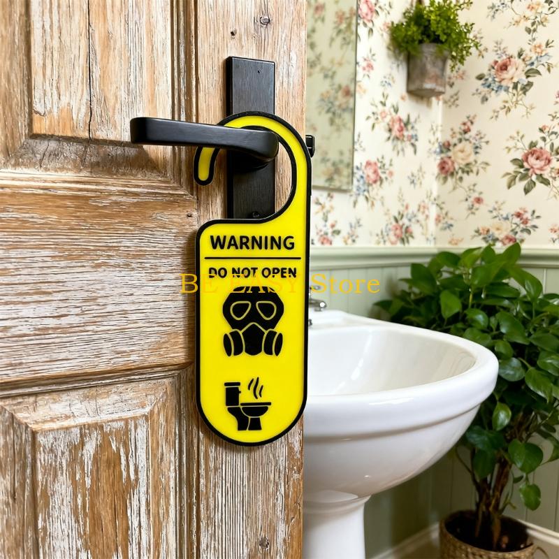 Panneau porte salle bains E28F - Home Bathroom Occupied Sign avis et prix