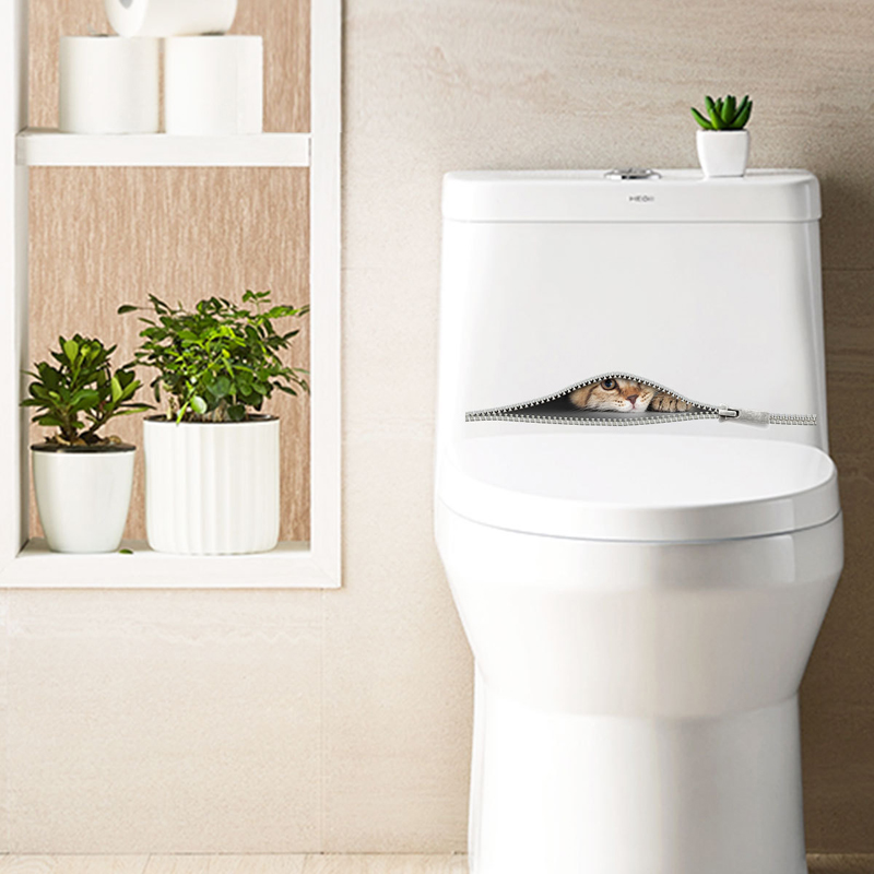 Autocollant mural chat mignon  - Home Bathroom Wallpaper avis et prix