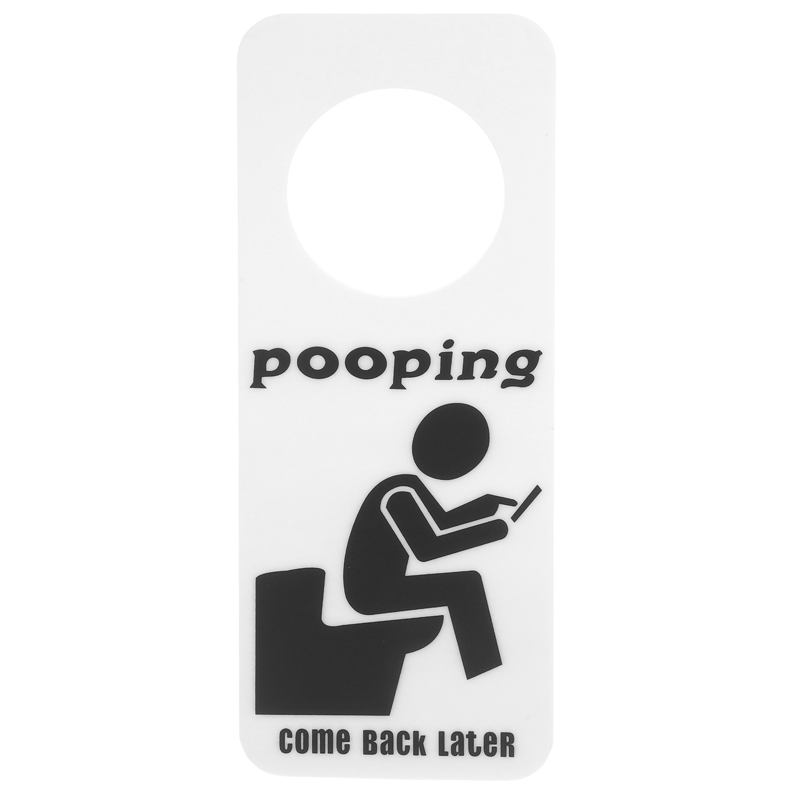 Panneau humoristique pour port - Home Bathroom Occupied Sign avis et prix